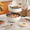 4.5L Multifunctional Electric Frying Pot Smart Electric Cooker Non-stick Frying Pot Large Capacity Electric Hot Pot 1350W 2
