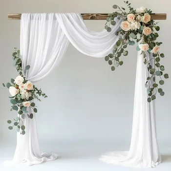 Wedding Tulle Backdrop Fabric 1