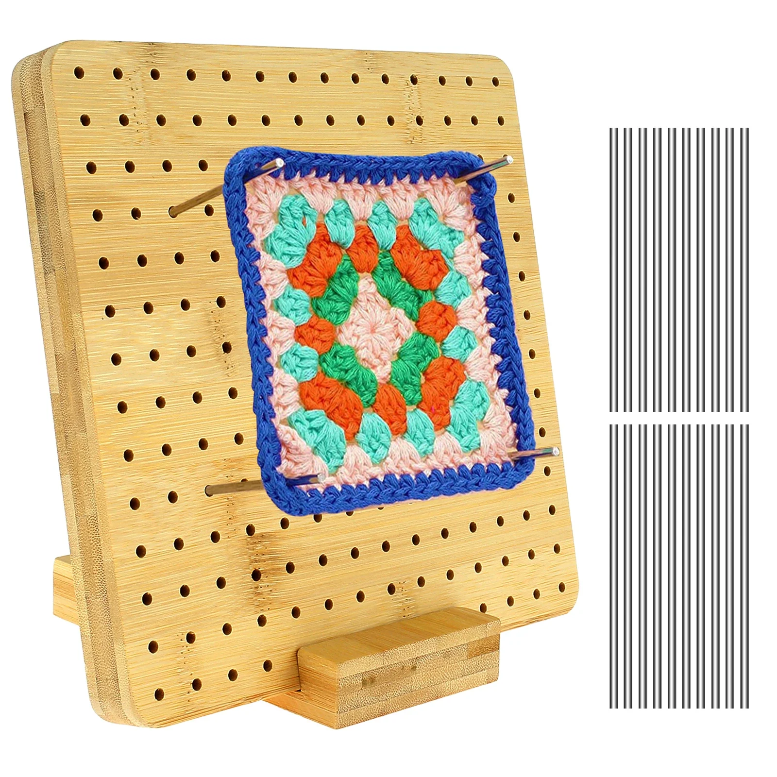 Coopay Crochet Blocking Board Kit, Granny Square Blocking Board...