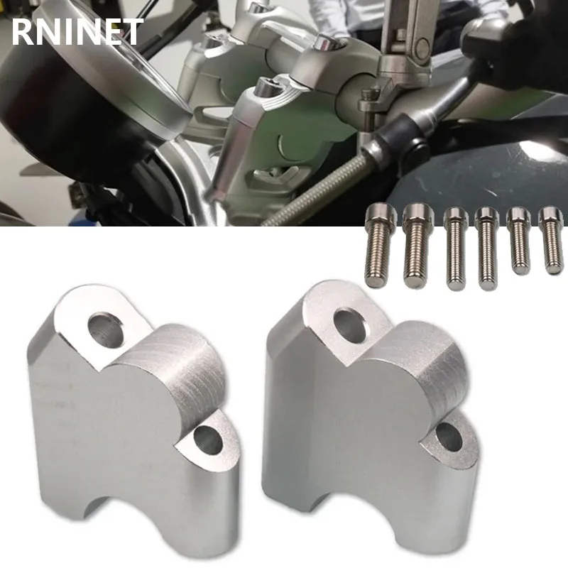 

For BMW RNINET R NINET R nine T Rnine T R9T 2014-2018 Motorcycle CNC Handlebar Riser Drag Handle Bar Clamp Extend Adapte