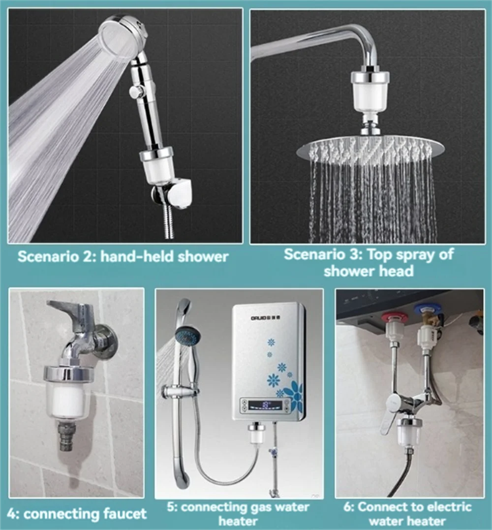 Universal High-Density Water Purifier Kit for Kitchen and Bathroom Faucets