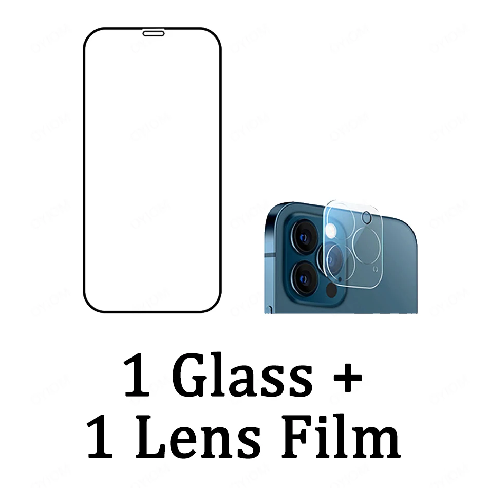 best screen guard for mobile Tempered Glass For IPhone 13 Pro Max Apple 13 Mini Screen Protector 3D Camera Lens iPhone 13Mini  Full Cover Film 13Pro Max Case phone screen protectors Screen Protectors