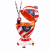 QIFU Beautiful Colorful Faberge Egg Metal Trinket Box Home Decoration 3