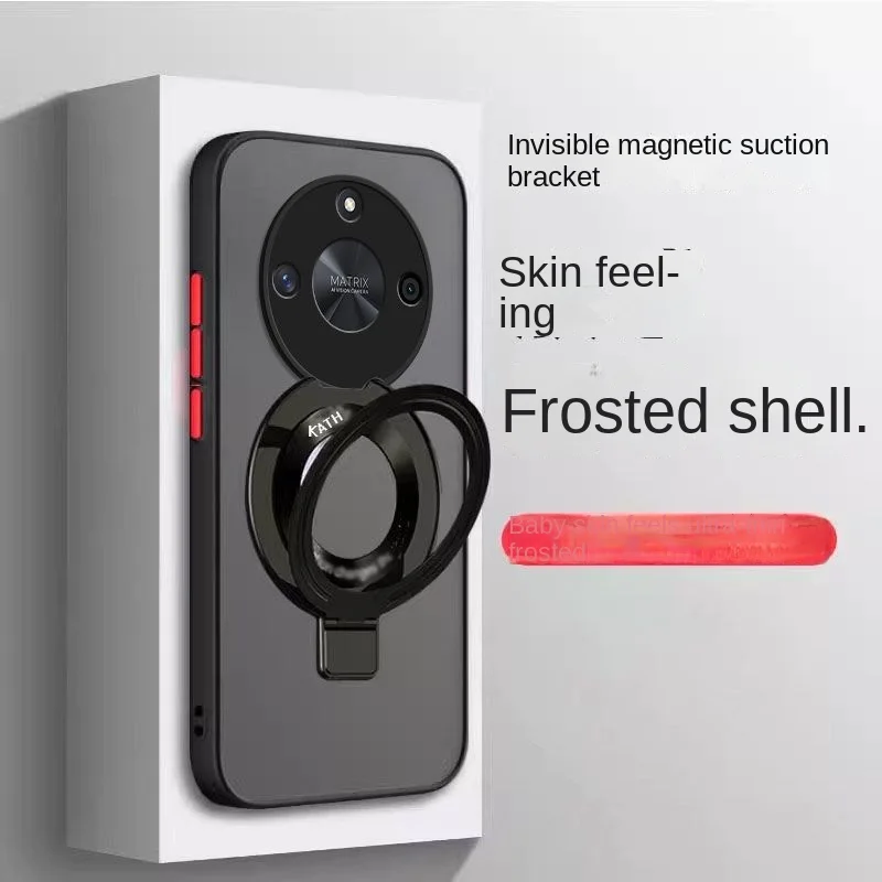 Per Honor Magic 6 Lite Custodia Magnetica Magsafe Wireless Charge Cover Funda Per Huawei Honor X9B X50 Gt Pro Magic 6 Lite Custodie Capa