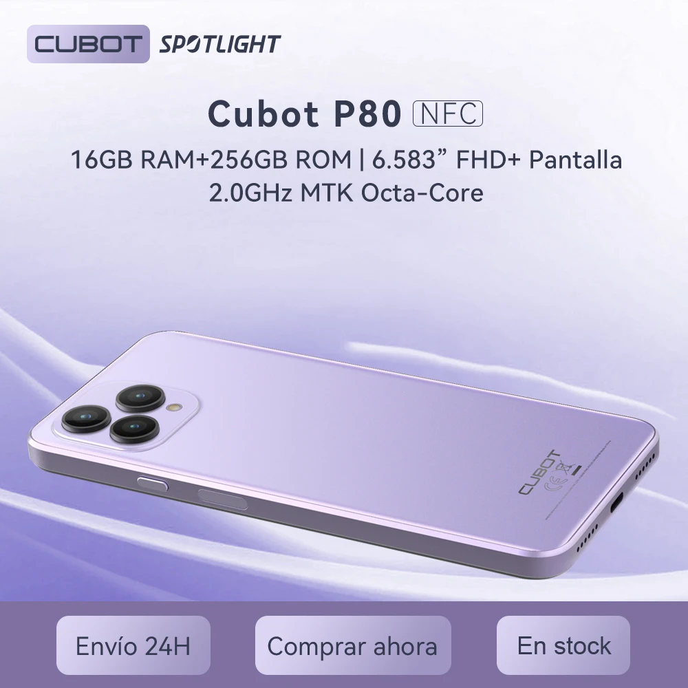 AliExpress: Celular Cubot P80 