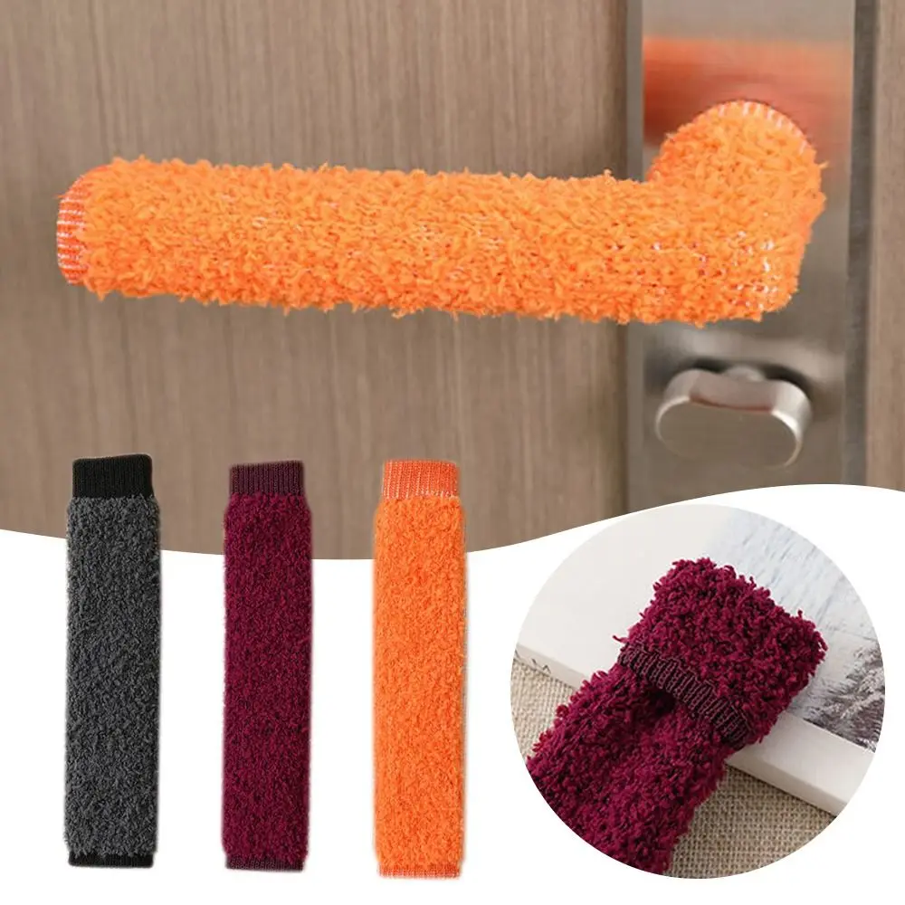 Refrigerator Door Handle Cover Soft Protective Warmer Anti-collision Elastic Knob Covers Winter door knob covers door handle covers