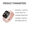 1pcs Ladies Love Pink Silicone LED Electronic Watch +1pcs Unicorn Crystal Bracelet Set for MOTHER'S Day Exclusive Gift 6