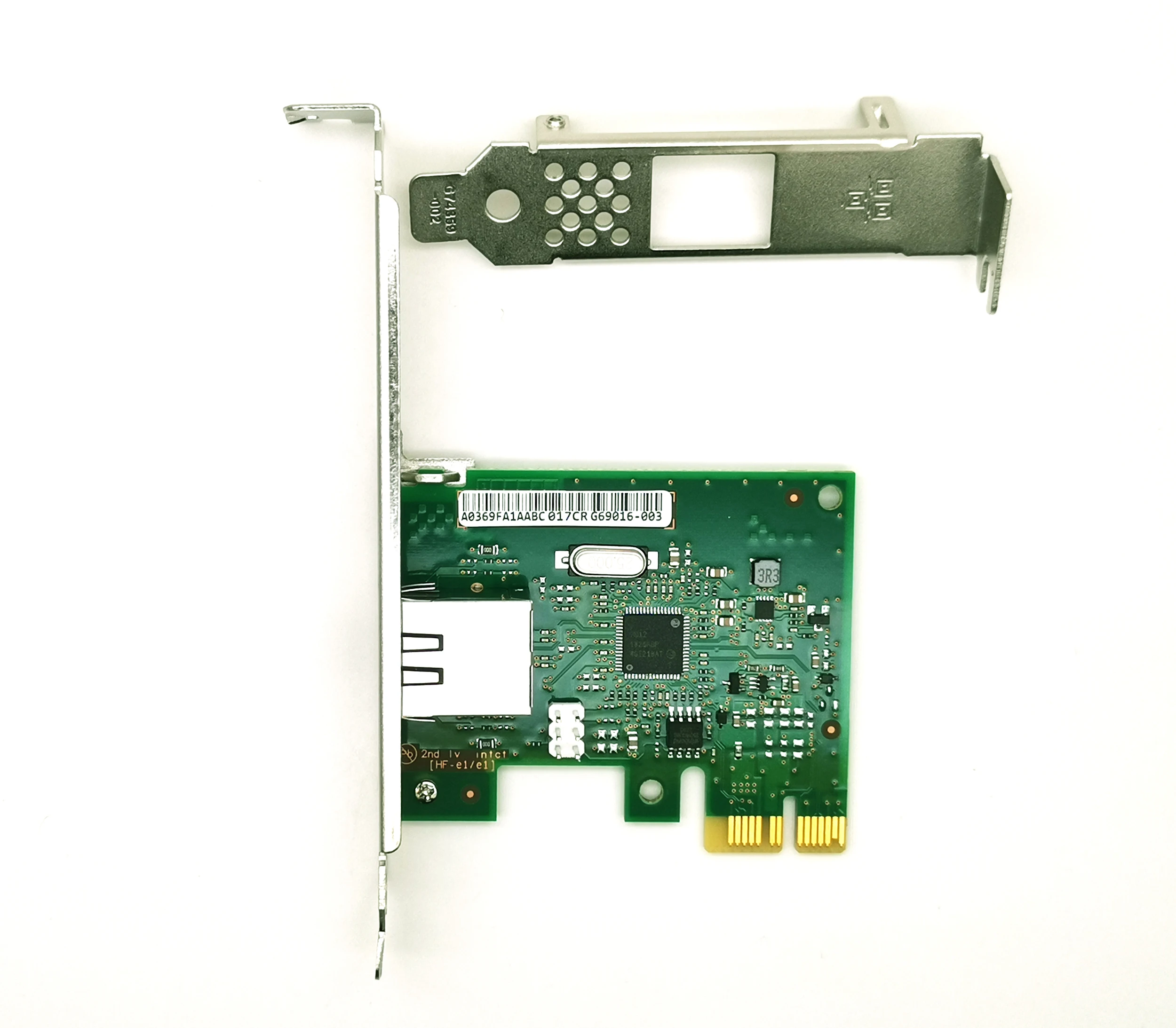 Windows/Vmware용 Intel I210,1x SFP/Copper RJ45 포트 Lan 서버 기가비트 NIC이 포함된 1.25Gb PCIex1 통합 이더넷 네트워크 카드