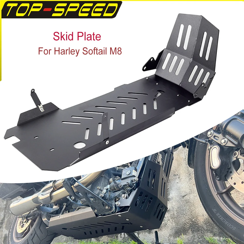 

Защитная накладка на раму ходовой части для Harley Softail Fat Boy FXFBS Fat Bob FXFB Heritage Classic 2018-2023