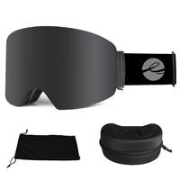 LOCLE OTG Ski Goggle Snowboard Mask For Men Women Ski Eyewear Anti-fog Cylindrical UV400 Motorcycle Snowmobile Glasses Adult 1