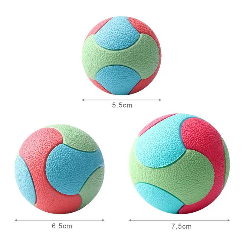 Pet Dog Toys Bite Resistant Bouncy Ball Toys for Small Medium Large Dogs Tooth Cleaning Ball Dog Chew Toys Pet Training Products 6