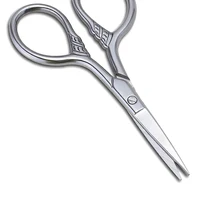 1Pcs Stainless Steel Small Makeup Grooming Scissors Eyebrows For Manicure Nail Cuticle Beard And Mustache Trimmer Nose Hair Tool 1