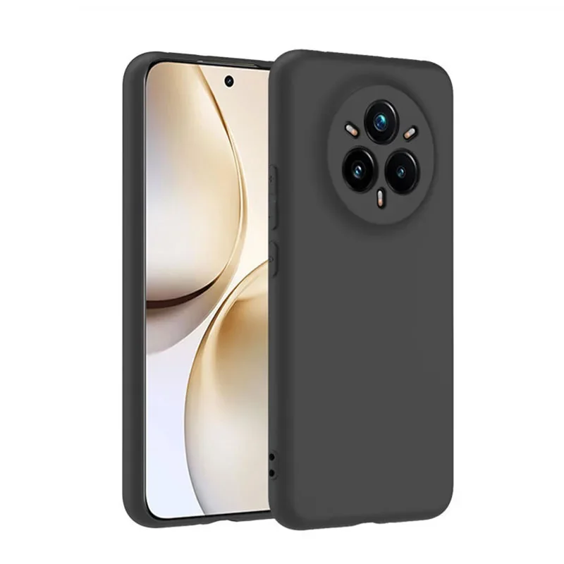 Matte Soft Silicone Back Cover for Smartphone Protective Case