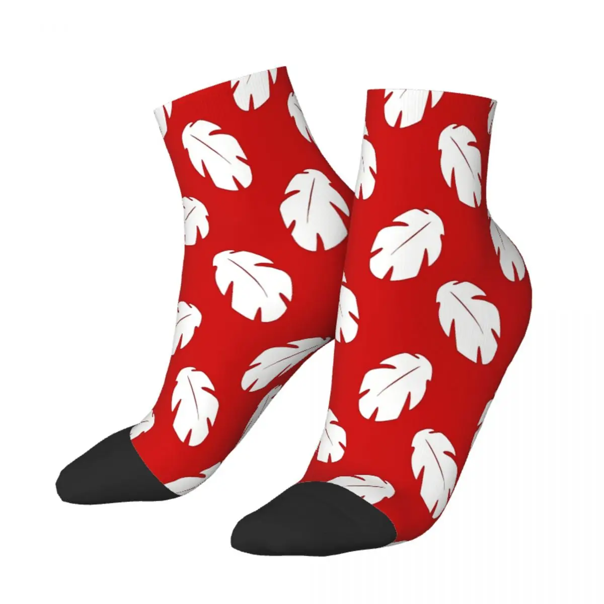 

Liloesque Leaf Ankle Socks Male Mens Women Spring Stockings Hip Hop