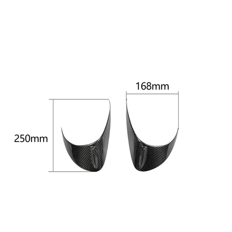 

Real Carbon Fiber Rear Light Eyebrows Eyelids Stickers Trim Cover Headlight Lid For Subaru BRZ For Toyota GT86