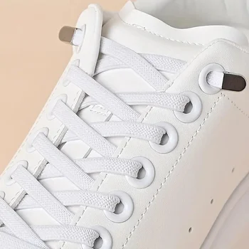 Elastic No-Tie Shoe Laces Flat Quick Shoelaces for Sneakers Kids & Adults One Size Fits All