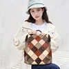 Women's Retro Backpack Genuine Leather Shoulder Bags 12 Inches Travel Bag For Lady Patchwork Quality Laptop Bag New Fashion 1