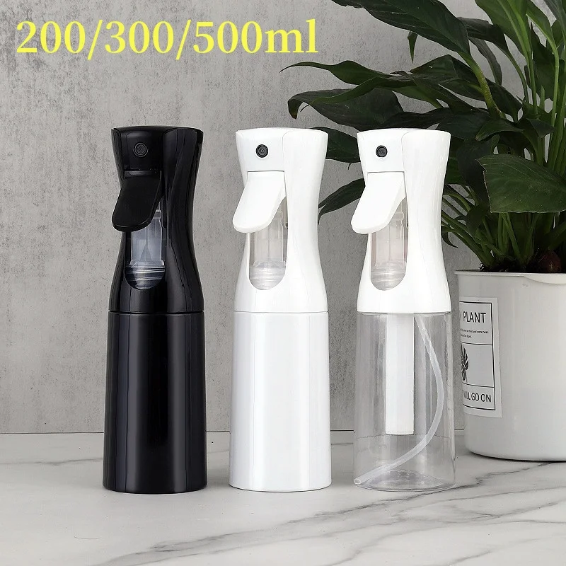 200/300/500ml Spray Bottle Refillable High Pressure Mist Bottle Hair Care Plant Watering Sprayer Water Alcohol Liquid Mist Spray spray bottle