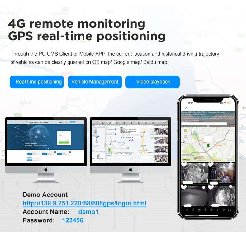 4채널 DVR 모바일 MDVR 와이파이 차량 교통 카운터 스쿨버스 차량 관리 인원 카운터 카메라 실시간 추적 MDVR