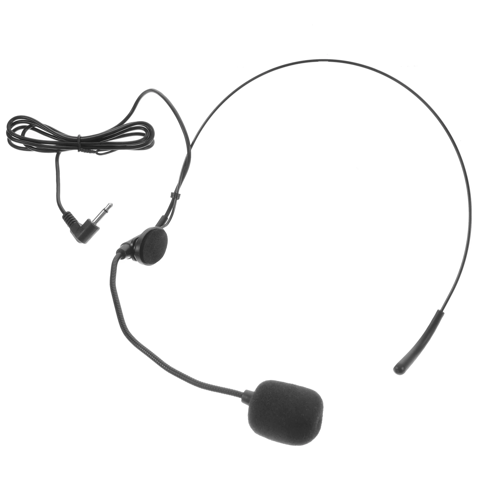 

Head Microphone Lightweight Over Head 35mm Headset Microphone Portable Headset Mic