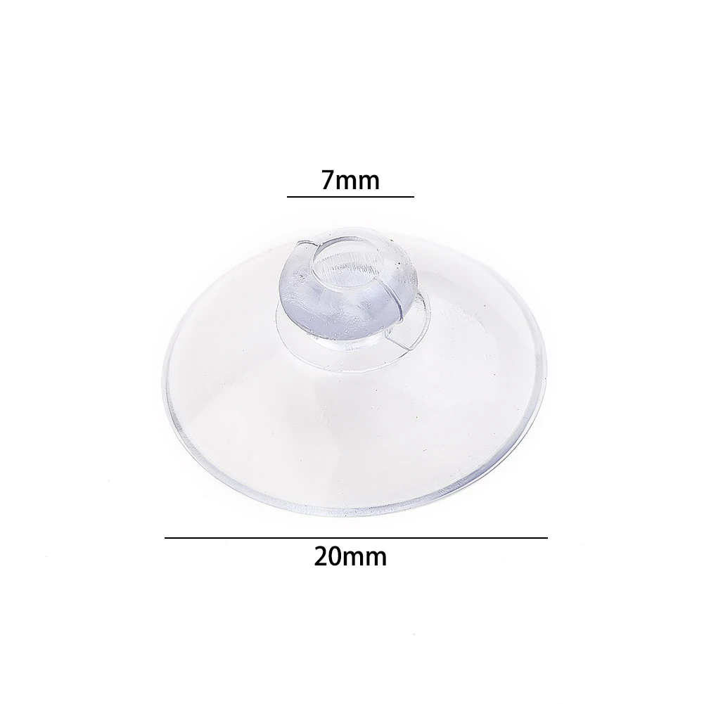 Hoom Saugnapf 20mm/25mm/40mm Fenster-Küchen-Sauger 10 Stück Jeder Typ Badezimmer Klarer Kunststoff Glas 100% Brandneu – Detail 20