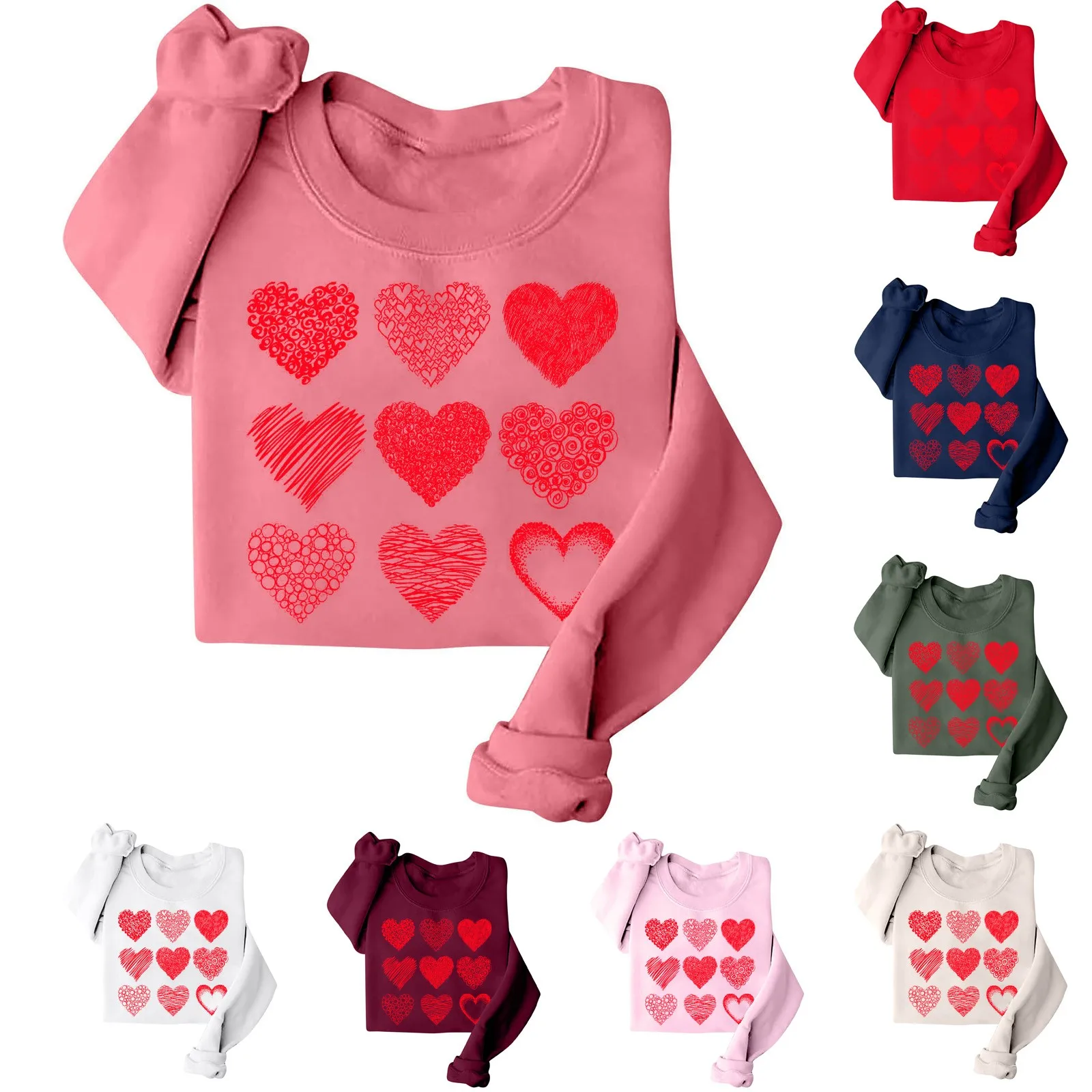 

Women's Loose Printed Hooded Sweatshirt Casual Fashion-forward Sports Sweatshirt Minimalist High-Quality Easy-To-Match