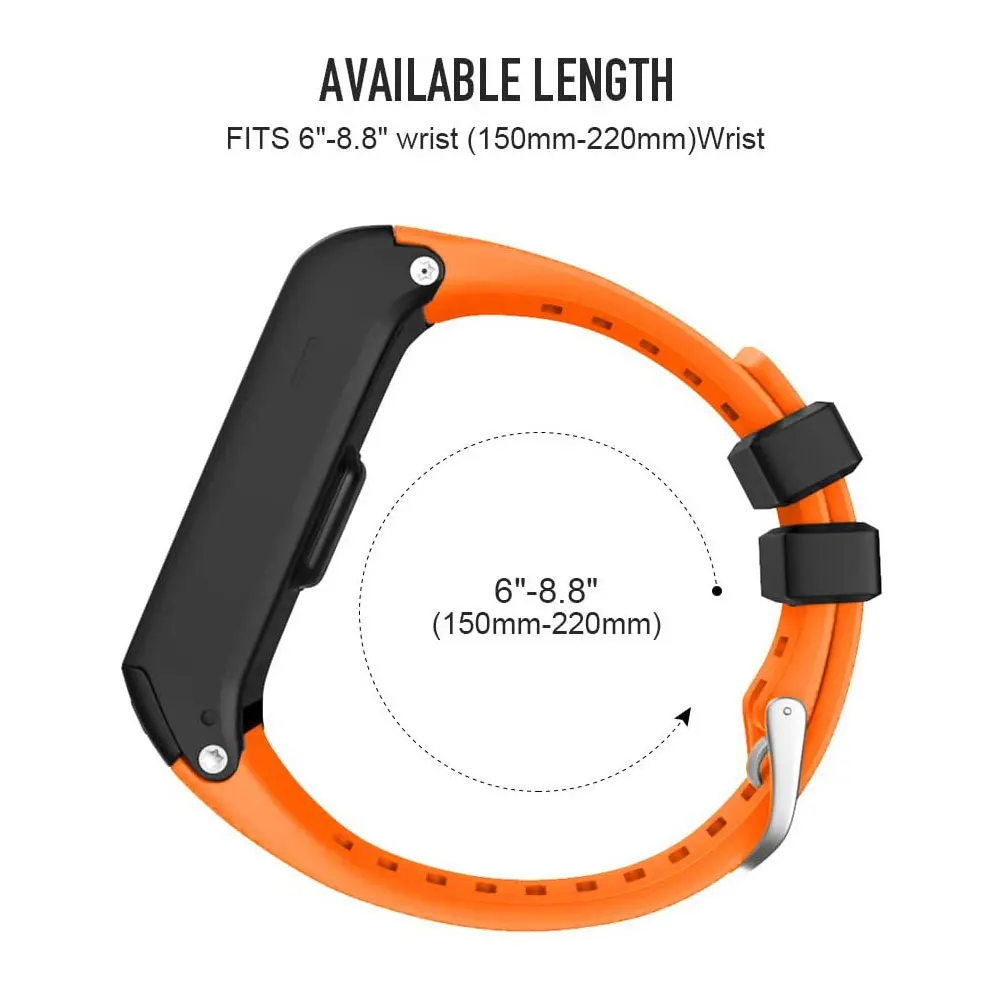 Silicone Watch Strap Soft Replacement Band Accessories with Tool