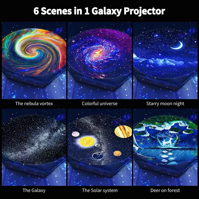 Lytmi 13 in 1 Planetarium Galaxy Projector, 8K Star Projector with Tim
