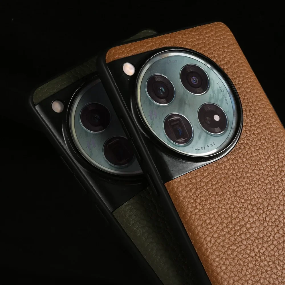 Premium Genuine Leather Handmade Phone Case - Elegant Back Cover