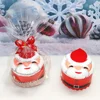 Christmas Cake Shape Towel Snowman Dinner Decor New Year 2023 Embroidered Towel For Home Christmas Tree Towels Children'S Gifts 4