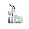 Sewing Machine Parts 202554E Line 4 Trimming Machine Over Sealing Machine Parts Needle Plate Feed Dog Gauge Set Suitable PEGASUS 6