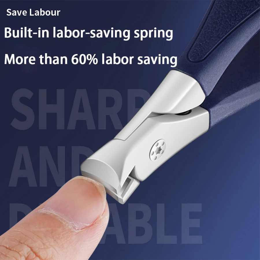 Nail Clippers Large Opening Anti Splash Single Nail Clippers Household Men's Nail Clippers tools Manicure Tools Pedicure 4