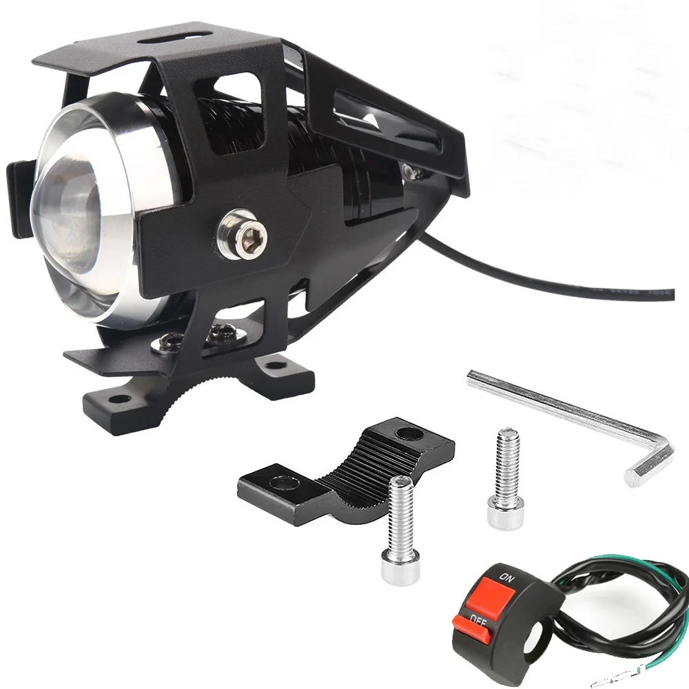 LED Fog Light U5 Motorcycle Headlights For Yamaha R6 2005 Mt 125 Pw50