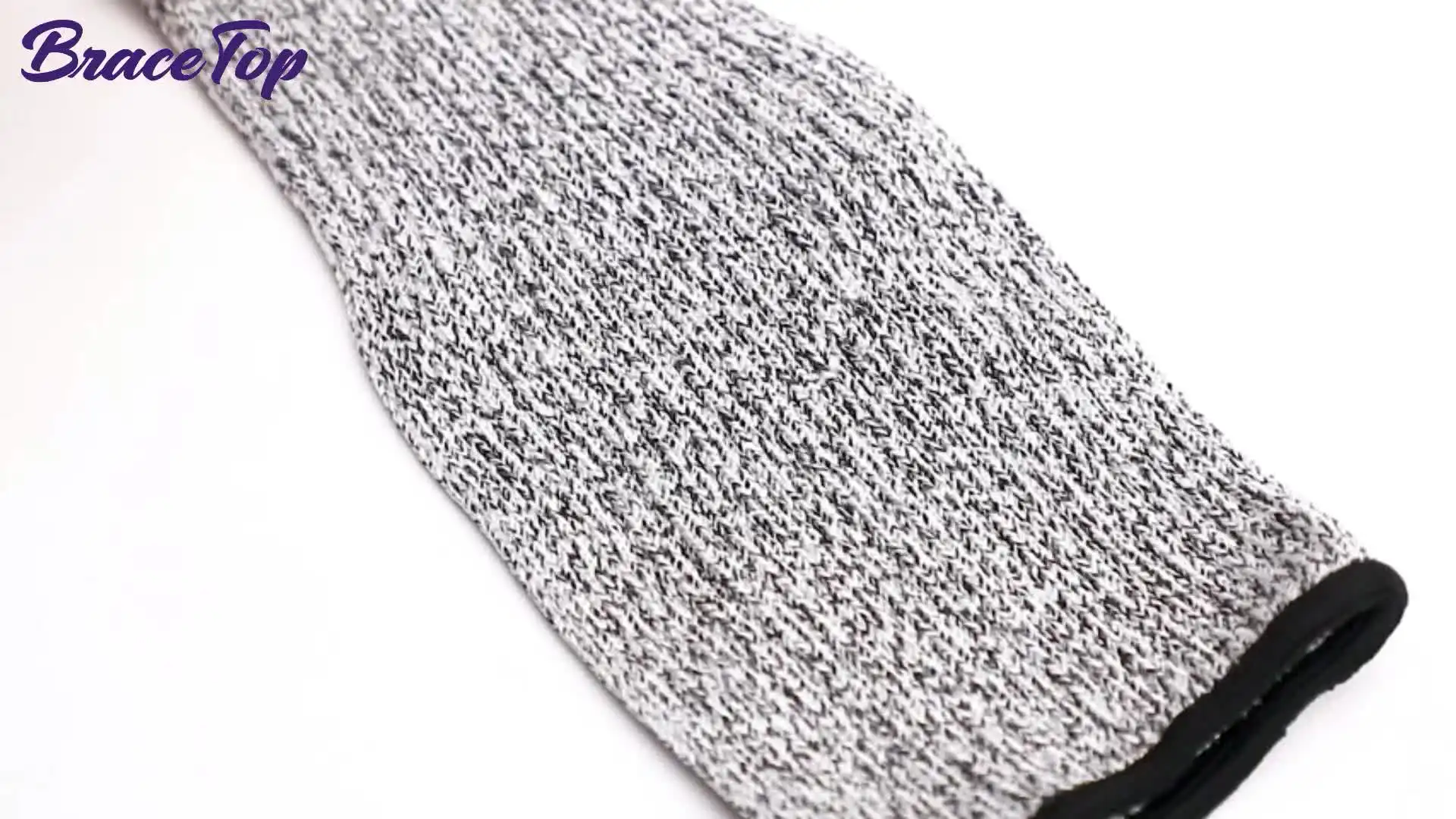 1 Pair Black Kevlar Sleeve 40cm Arm Protection Sleeve Cut Resitant Burn