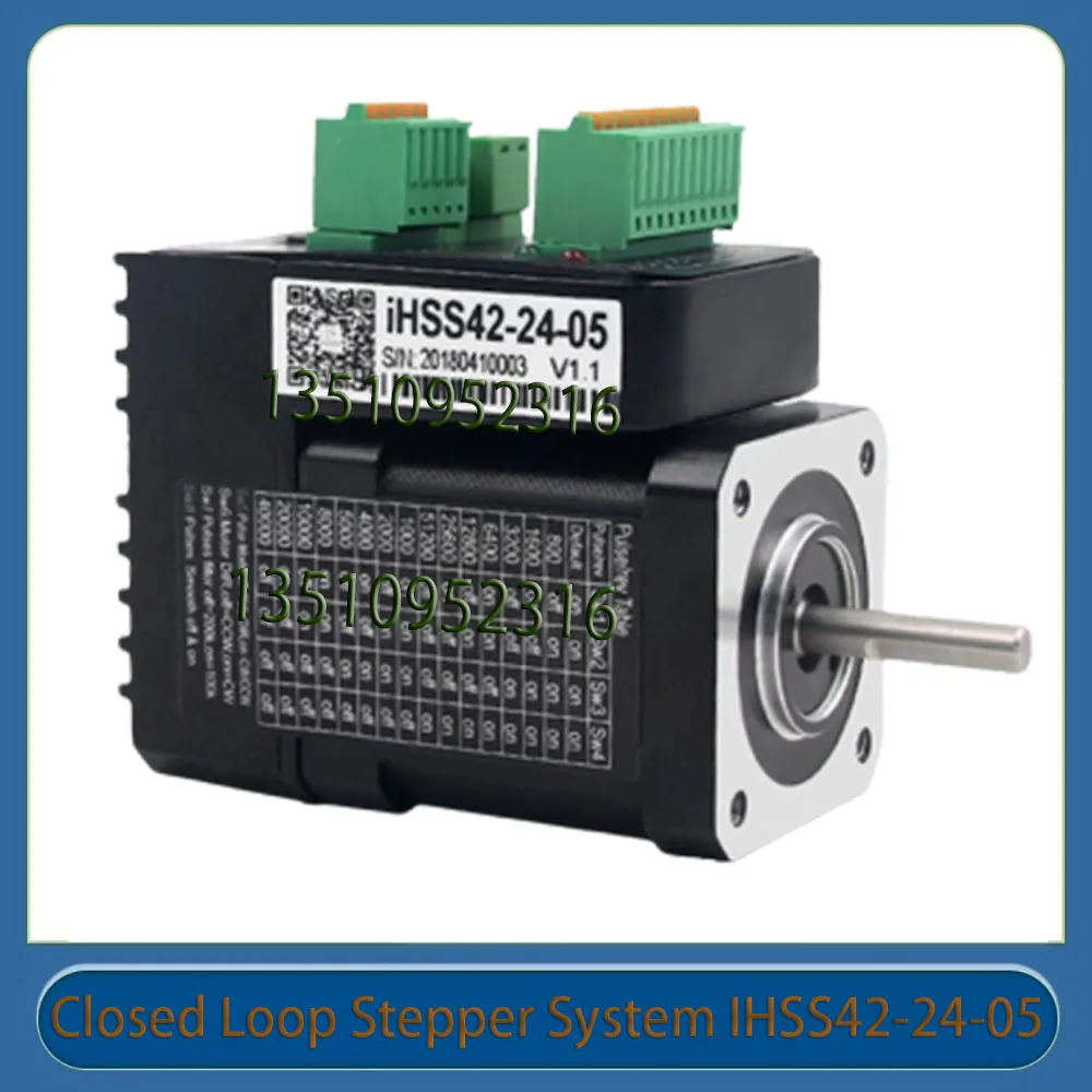 

Jmc Nema 17 Integrated Stepper Servo Motor Output 0.48nm With 1000 Lines Encoder Closed Loop Stepper Motor Ihss42-24-05