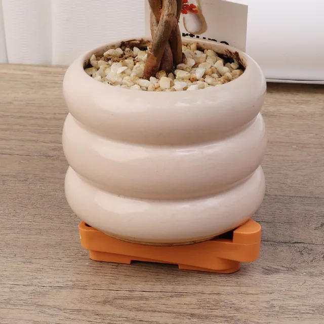 Plant Pot Foot Flower Pot Support Invisible Triangle Holder Decor Plant Stand Outdoor Statue Pot Planter Feet Bonsai Holders 4