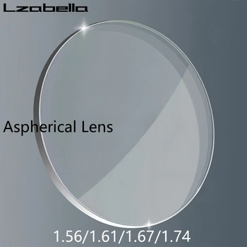 Lzabella 1.56/1.61/1.67/1.74 Lenti Asferiche HD Antiriflesso Anti-graffio Anti-ultravioletti CR-39 Miopia Ipermetropia Lenti