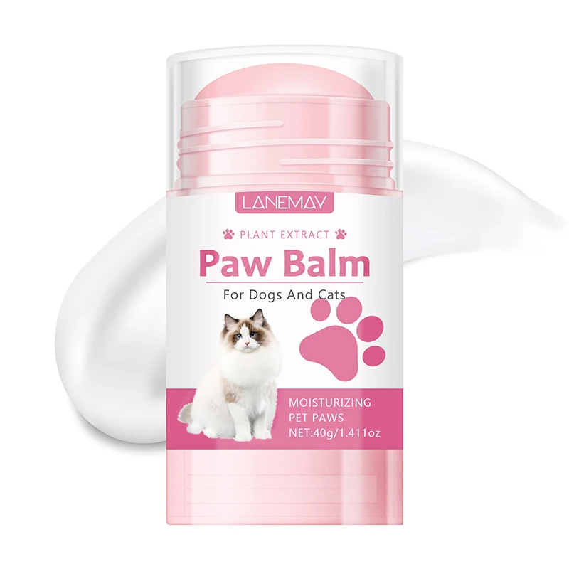 40g Cats Paw Protector Cream Cat Nose And Paw Balm Pet Feet Moisturizer Foot Cream For Dog Crack Feet Repair Pet Accessories 5