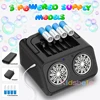 Automatic Bubble Machine, Professional Bubble Maker 2 Modes for Kids 26 Holes Portable Electric Bubble Blower Toys 5