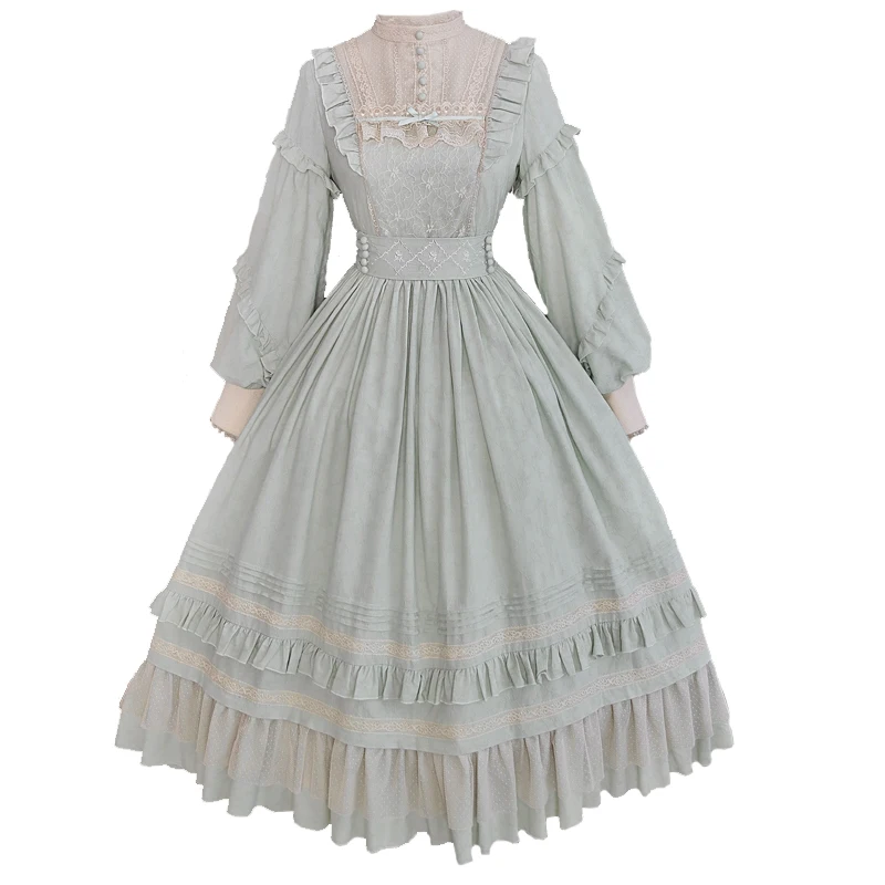 Miss Liya ~ Sweet Classic Long Sleeve Lolita Dress by Alice Girl