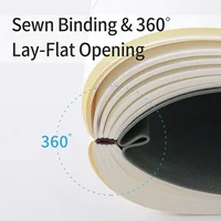 Сетка для блокнота A5 Cornell — эффективный планировщик памяти для студентов, простой блокнот для изучения свежего класса — изображение 5