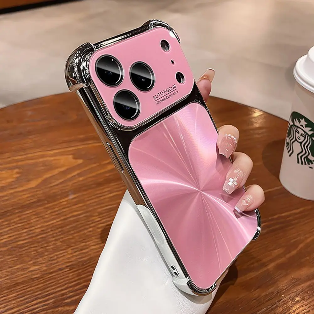 Aurora Laser Shockproof Luxury Plating Bumper Case