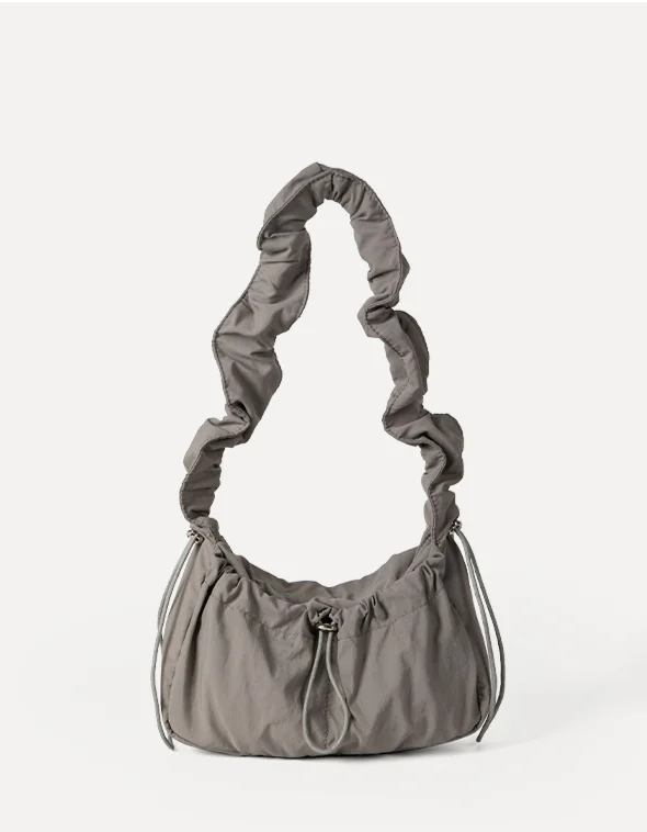 Design coreano, temperamento fatato, borsa da donna plissettata sotto le ascelle primavera 2024, nuova tendenza borsa semplice e versatile_voghion.com