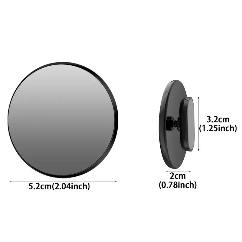 Blind Spot Mirror 2pcs Car Convex Mirrors Fish Eye Shapes Side By Side High-Definition Rear View Blindspot Mirrors for Car