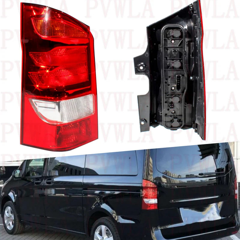 Left Side Rear Tail Lamp Light With Circuit Board NO Bulbs A4478200164 For Mercedes Benz Vito W447 2015 2016 2017 2018 2019 2020