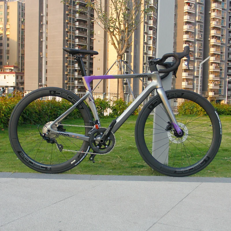 Java vesuvio-カーボンファイバーロードバイク,24スピード,レース