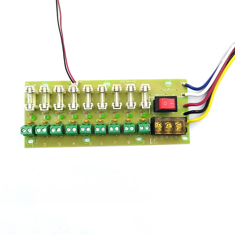 alimentacao caixa de poder do cctv cc pwb 9 way 5v 12v 24v 03