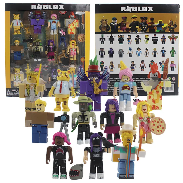 12PC Original ROBLOX Virtual World Idol Q Doll Movable Toy 12PC Original ROBLOX Virtual World Idol Q Doll Movable Toy