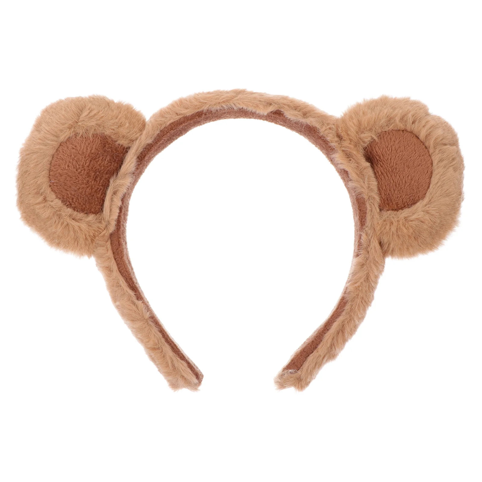 

Lalafina Headbands Bear Ears Headband Plush Bear Ears Hairband Cute Animal Ears Hair Hoop Fluffy Bear Headband Adult Women Gift