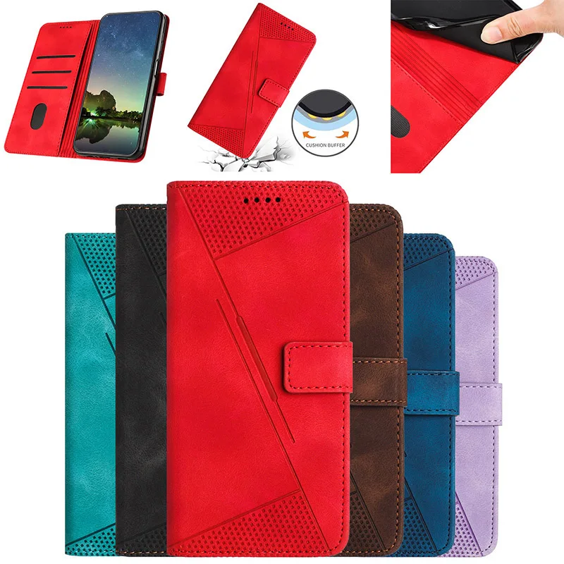 Magnetic Leather Flip Wallet Phone Case